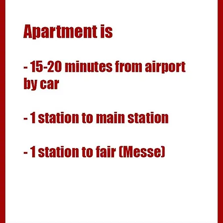 Mit Eigenem Badezimmer - 1 Bahn-station Zur Messe Und Hbf פרנקפורט